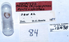 CollectionObject 1527078; 464eb255-9809-408c-8da7-939f767d2f89: labels (holotype). (CollectionObject).