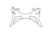Eurotettix femoratus Bruner, 1906: Fig. 8D. epiphallus, dorsal view. (Otu).