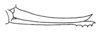 Ceuthophilus (Ceuthophilus) uhleri Scudder, 1862: Fig. 143. ovipositor (phase B", Liberty Co., FL). (Otu).