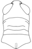 Leiotettix viridis Bruner, 1906: Fig. 3. female head and pronotum, dorsal view. (Otu).