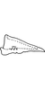 Pygofer appendages on Anufrievia zelta Dworakowska, 1977: Pygofer dorsal appendage. (Observation).