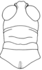 Leiotettix viridis Bruner, 1906: Fig. 2. male head and pronotum, dorsal view. (Otu).