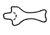 Connective on Rugosella obrienorum (Freytag & DeLong, 1971): Male: connective, dorsal view. (Observation).