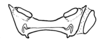 Aleuas lineatus Stål, 1878: Fig. 30G. epiphallus, dorsal view. (Otu).
