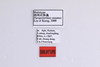 CollectionObject 1543939; 81f6744d-8b9c-4bb1-b981-fa71ba03c48d: labels (holotype). (CollectionObject).