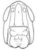 Aleuas vitticollis Stål, 1878: Fig. 20A. female, frontal view of head. (Otu).