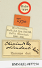 CollectionObject 1518456; 7f75b754-c2a8-4c9b-84b5-a14bddc0464f: labels (holotype). (CollectionObject).