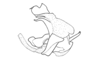 Zygoclistron superbum Rehn, 1907: Fig. 79. phallic complex, lateral view. (Otu).