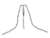 Callimenellus fumidus Walker, 1871: Fig. 2. male fastigium, dorsal view. (Otu).