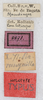 CollectionObject 1531675; 9d636657-5828-493e-b259-57ecdbea2988: labels (lectotype of Conocephalus laticeps). (CollectionObject).
