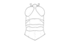 Dichroplus alejomesai Liebermann, 1967: Fig. 7. male, head and pronotum, dorsal view. (Otu).