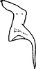 Pygofer appendages on Arbosiria gracilis Dworakowska, 1994: Pygofer process, lateral view. (Observation).