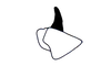 Barypygiacris hodeberti Descamps, 1979: Fig. 112. male cercus outer face, lateral view. (Otu).