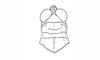 Dichroplus exilis Giglio-Tos, 1894: Fig. 38. male, head and pronotum, dorsal view. (Otu).
