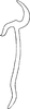 Aedeagus, lateral view: Aedeagus, lateral view. (Observation).