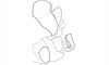Dichroplus mantiqueirae Ronderos, Carbonell & Mesa, 1968: Fig. 103. epiphallus, ectophallus and aedeagus apex, lateral view. (Otu).