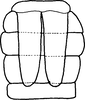 Abdomen, sternal apodemes, ventral view on Asymmetrasca baluchi (Ahmed, Samad & Naheed, 1981): Abdomen, sternal apodemes, ventral view. (Observation).