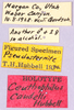 CollectionObject 1499248; afe3562d-1659-4604-8ede-2e2b7f6cd687: labels (holotype). (CollectionObject).