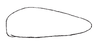 Subgenital plate, ventral view on Carapona munia (DeLong & Freytag, 1975): Male: subgenital plate, ventral view. (Observation).