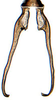 Connective: !! display not done !! on Tetartostylini Wagner, 1951: Tetartostylus n.sp., pseudostyle, ventrally (INHS). (Observation).