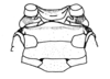 Tetrixocephalus micropterum Ronderos, 1970: Fig. 21. sternum. (Otu).