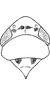 Head on Exitianus nanus (Distant, 1908): head, pronotum and mesonotum; light form; from Okahandia, Rhodesia. (Observation).