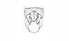 Boliviacris aberrans (Ronderos, 1979): Fig. 12. male abdomen tip, dorsal view. (Otu).