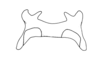 Dichromatos schrottkyi (Rehn, 1918): Fig. 9AO. epiphallus, dorsal view. (Otu).