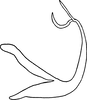 Aedeagus, lateral view on Edwardsiana nigripennis Christian, 1953: Aedeagus, lateral view. (Observation).